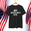 Abolish ICE America in Distress Inverted American Flag T-Shirt