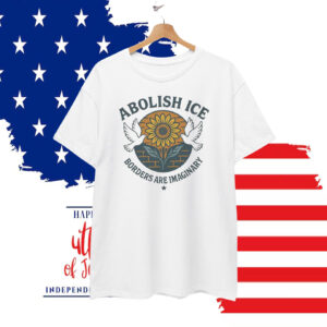 Abolish ICE Borders Are Imaginary T-Shirt