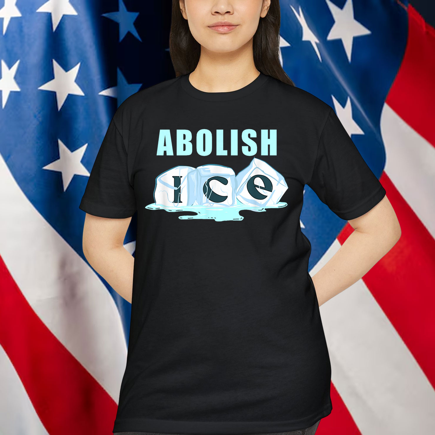 Abolish ICE Funny Ice Cube Anti Deportation Human Rights T-Shirt