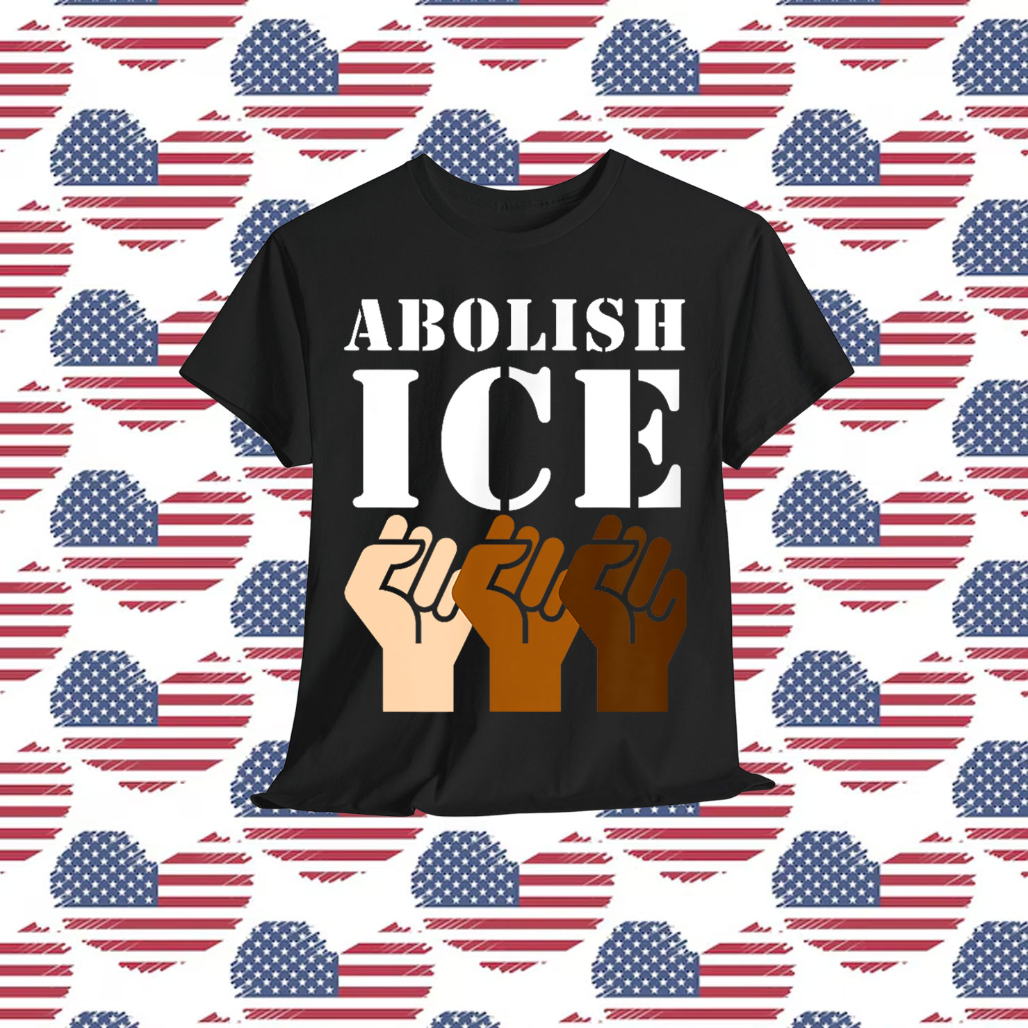 Abolish ICE Protest Resist Support Immigrants T-Shirt