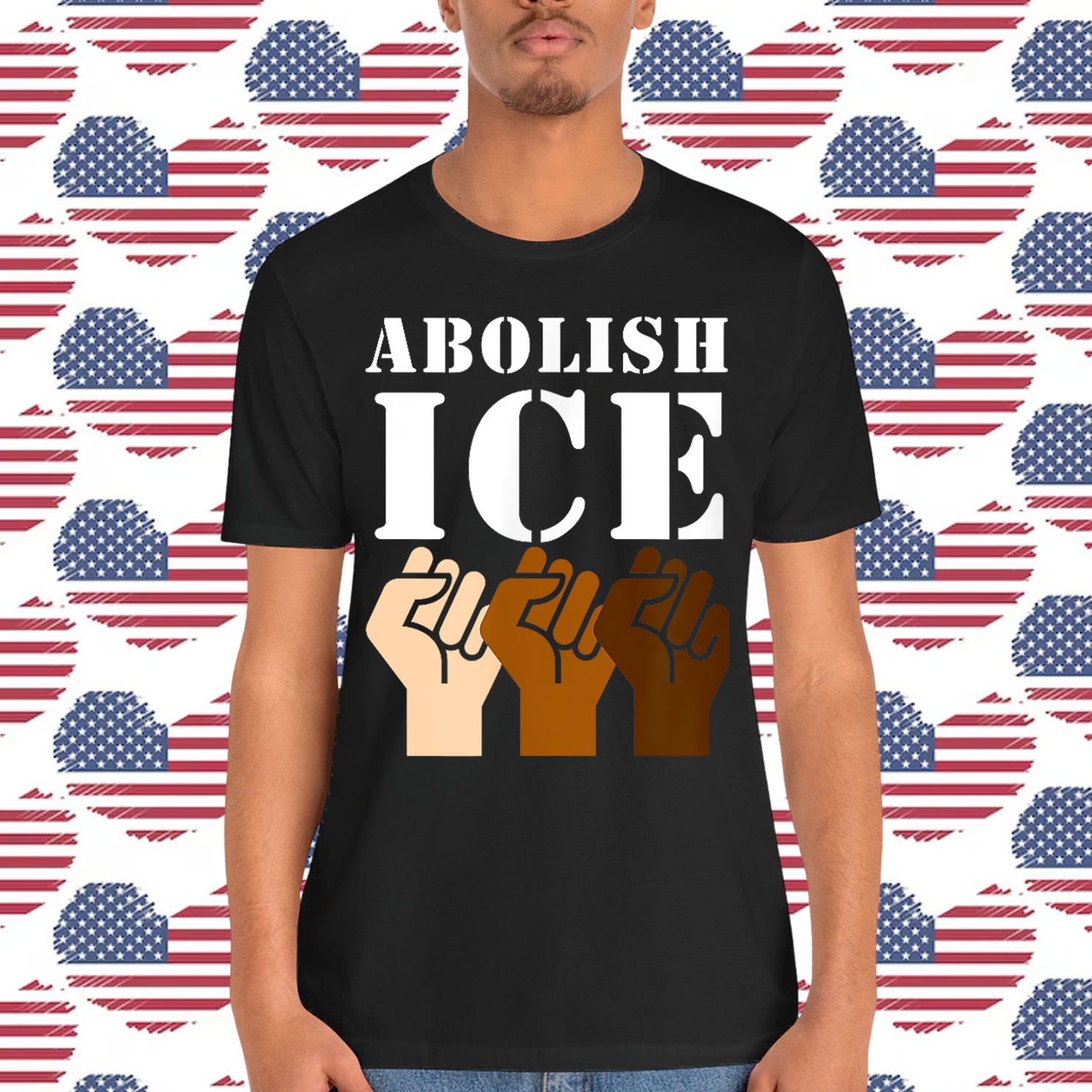 Abolish ICE Protest Resist Support Immigrants T-Shirt