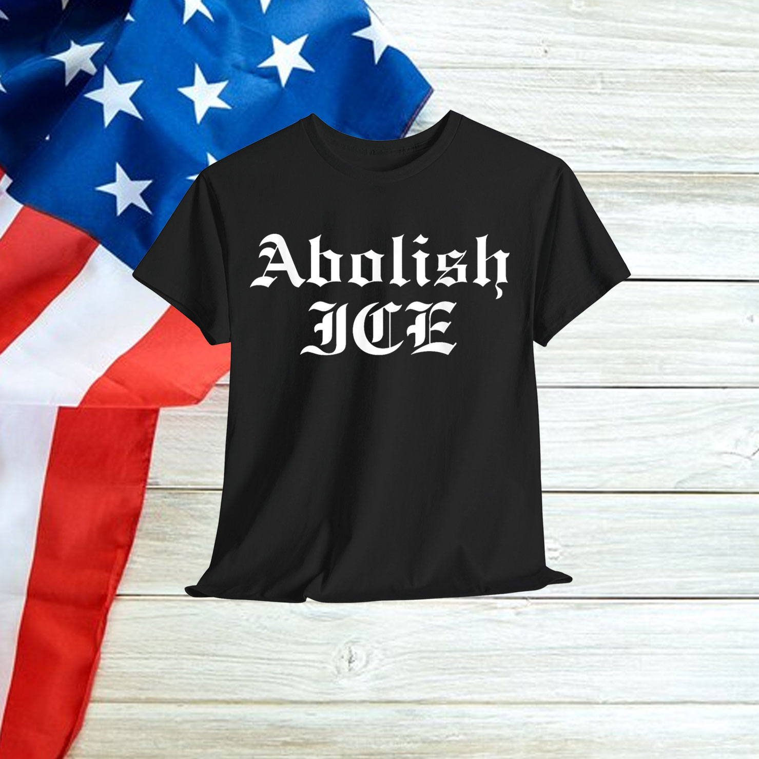 Abolish ICE Retro Anti T-Shirt