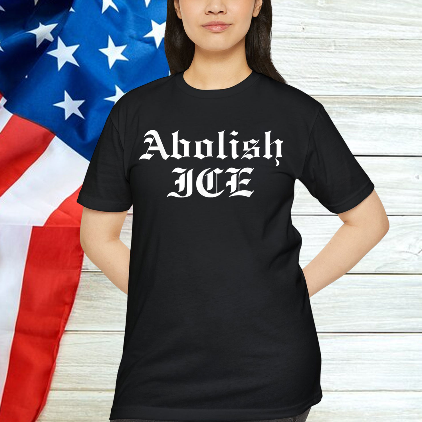 Abolish ICE Retro Anti T-Shirt