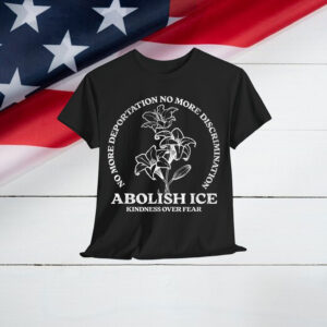 Abolish ICE Retro Protest Resist Support Immigrants Refugees T-Shirt