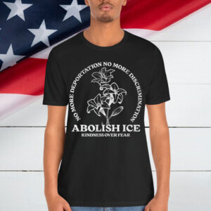 Abolish ICE Retro Protest Resist Support Immigrants Refugees T-Shirt