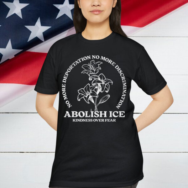 Abolish ICE Retro Protest Resist Support Immigrants Refugees T-Shirt