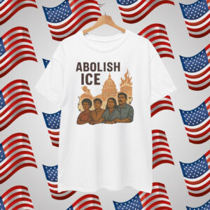 Abolish ICE T-Shirt No Human Is Illegal