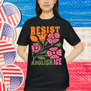 Abolish ICE Subtle Protest Resist Support Immigrants Refugee T-Shirt