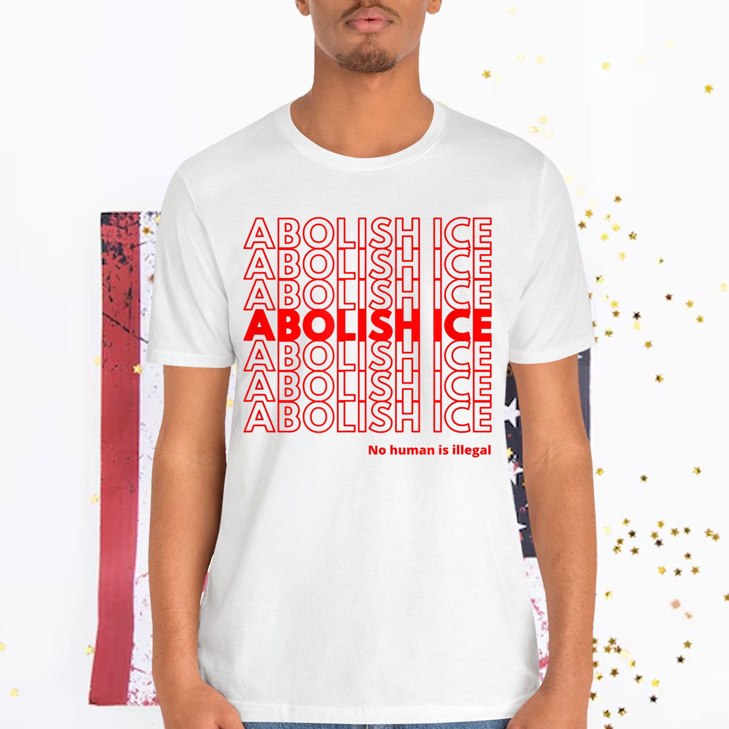 Abolish ICE Thank You Have A Nice Day Shopping T-Shirt
