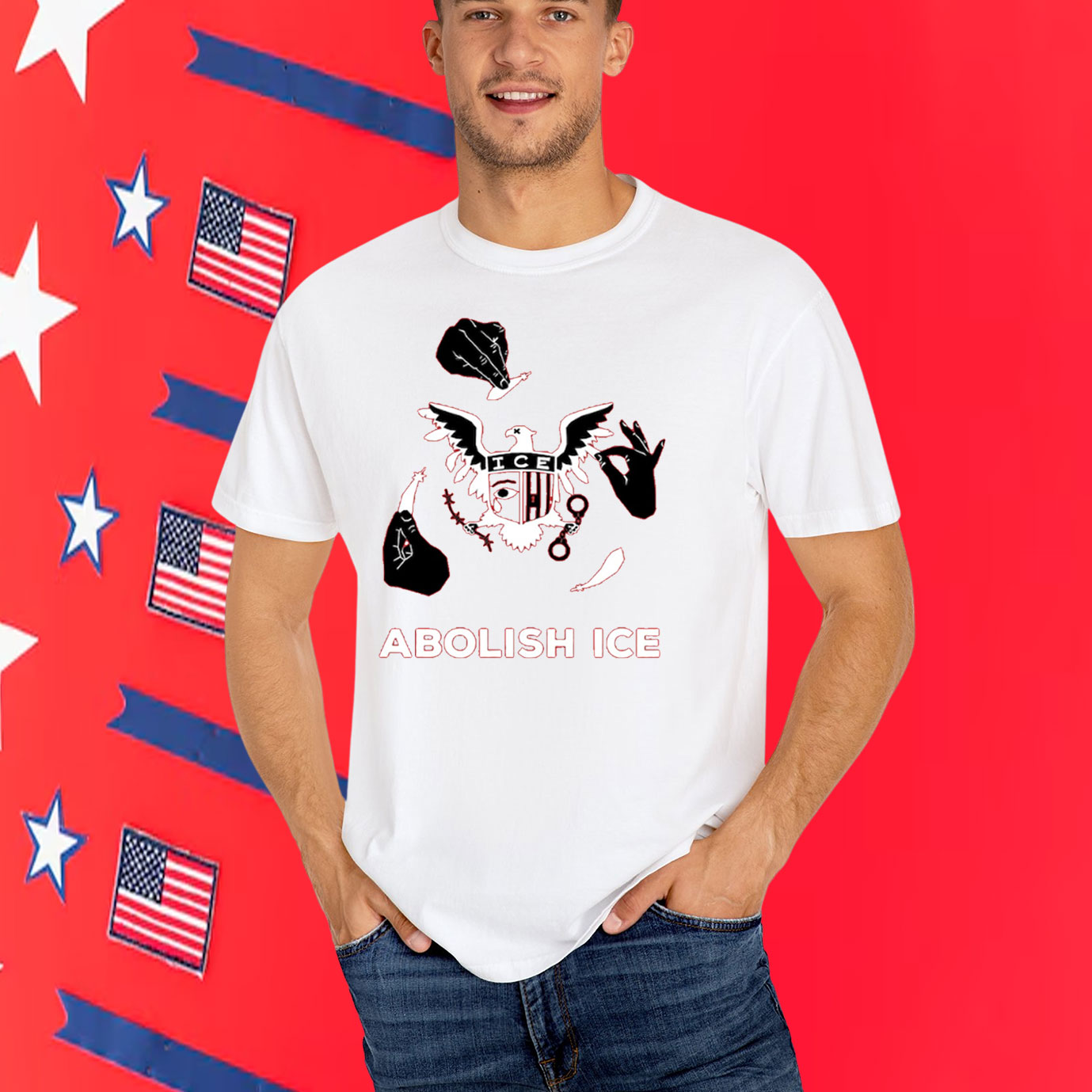 Abolish ICE Unisex T-Shirt