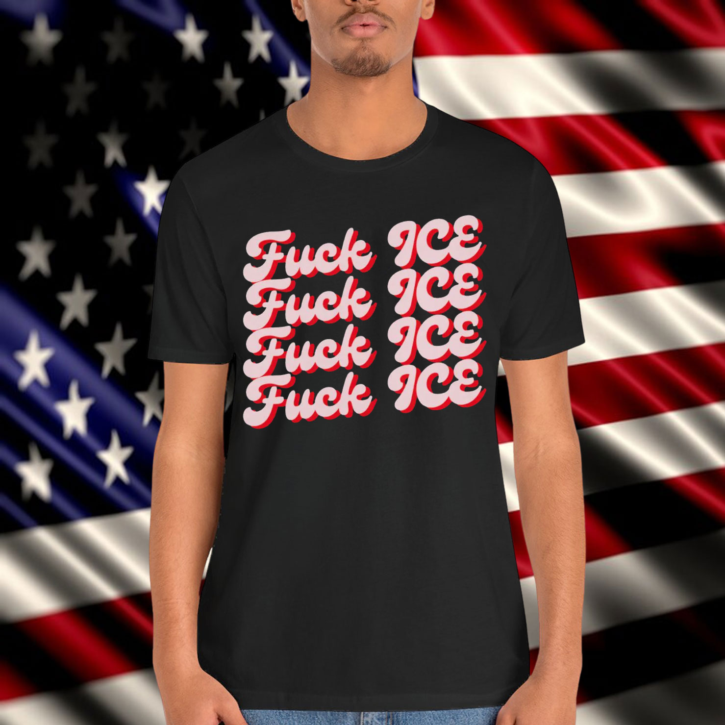 Abolish ICE Fuck Crop T-Shirt