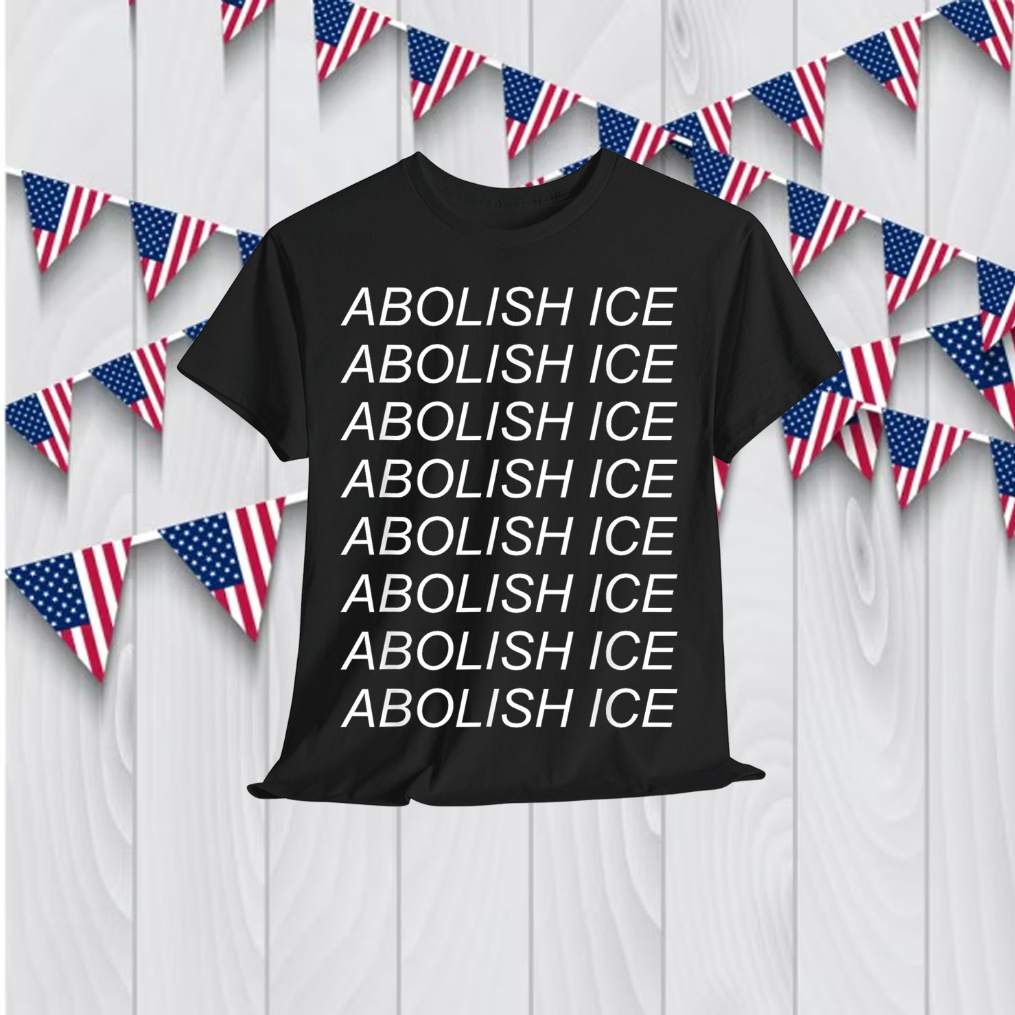 Abolish Ice Immigration Refugee Close Camps Tee Shirt