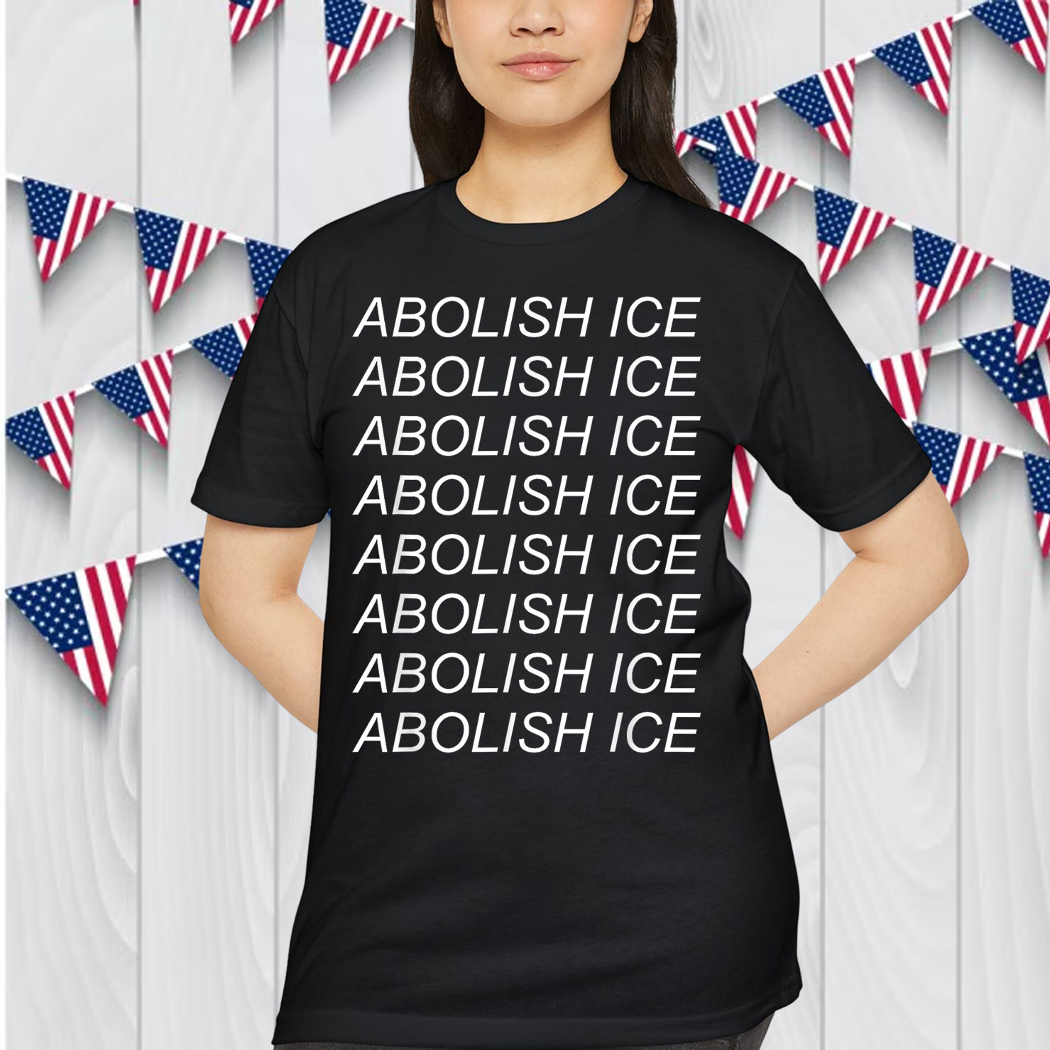 Abolish Ice Immigration Refugee Close Camps Tee Shirt