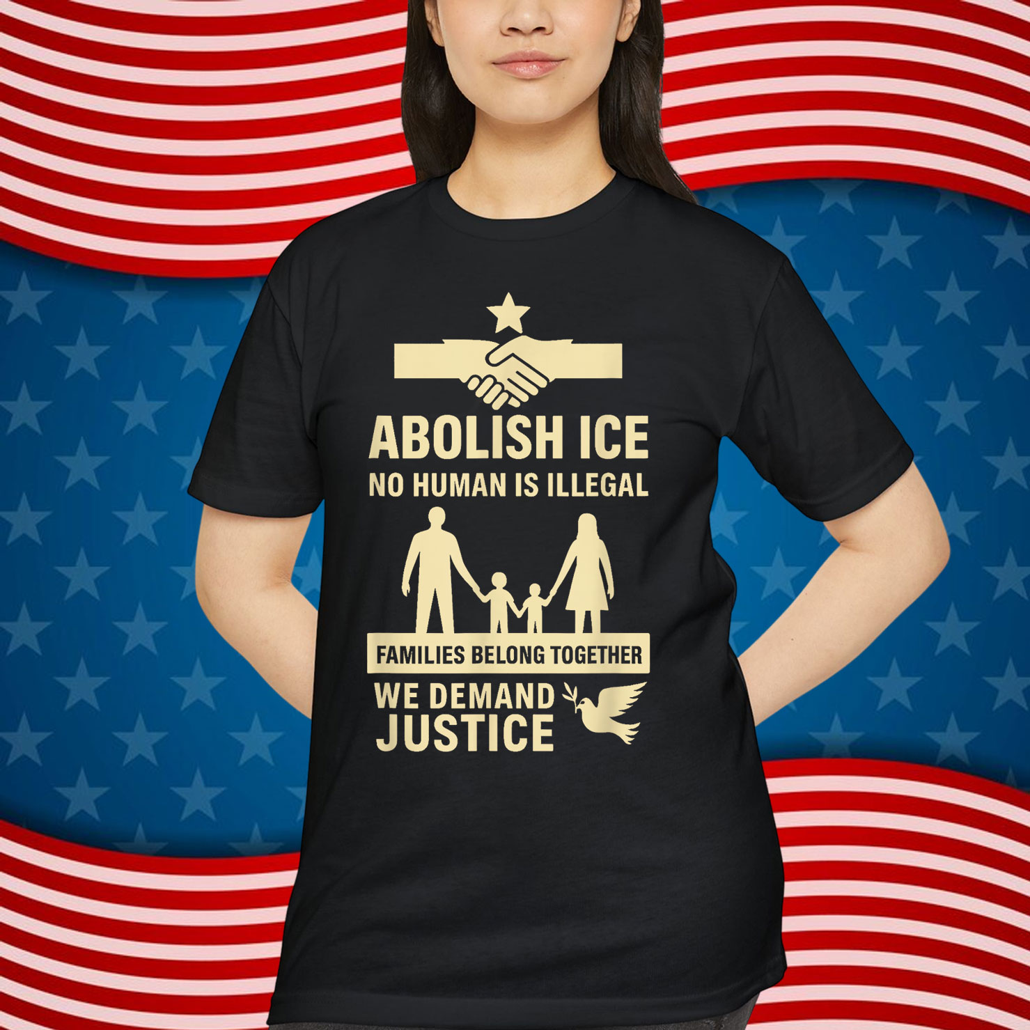 Abolish ICE Refugee Close T-Shirt