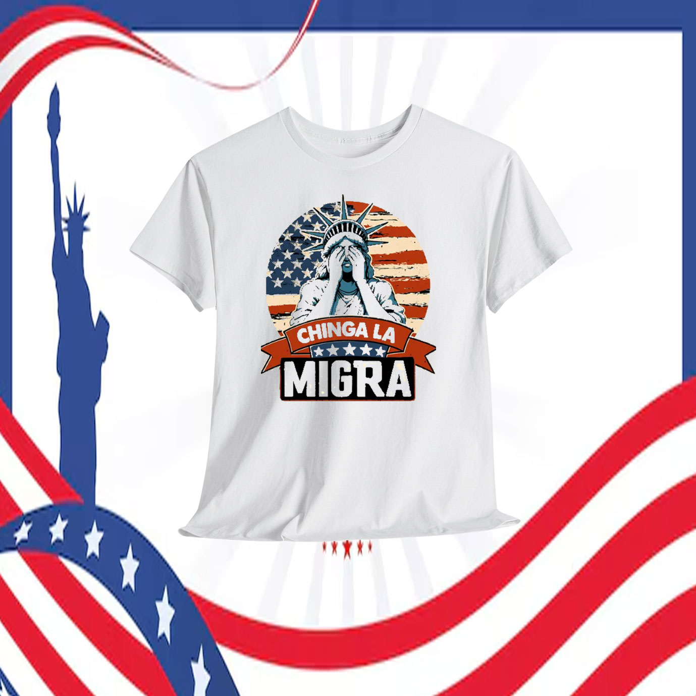 Chinga La Migra 25 T-Shirt