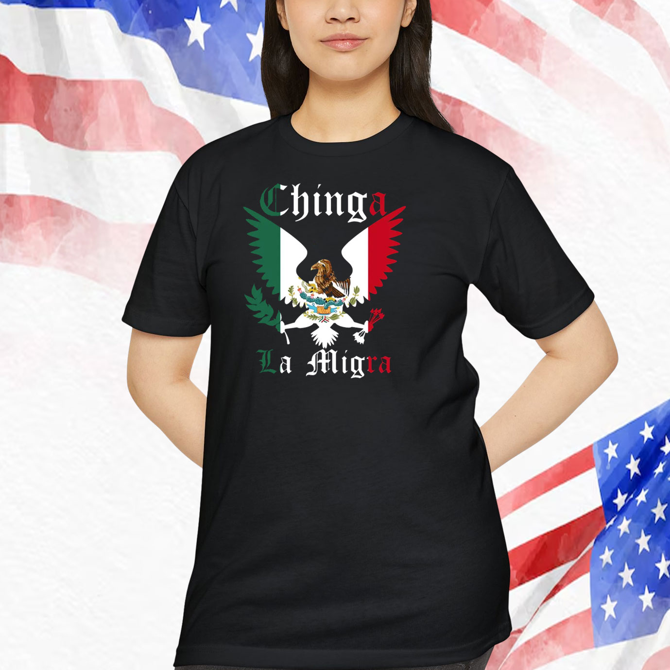 Chinga La Migra Mexico T-Shirt