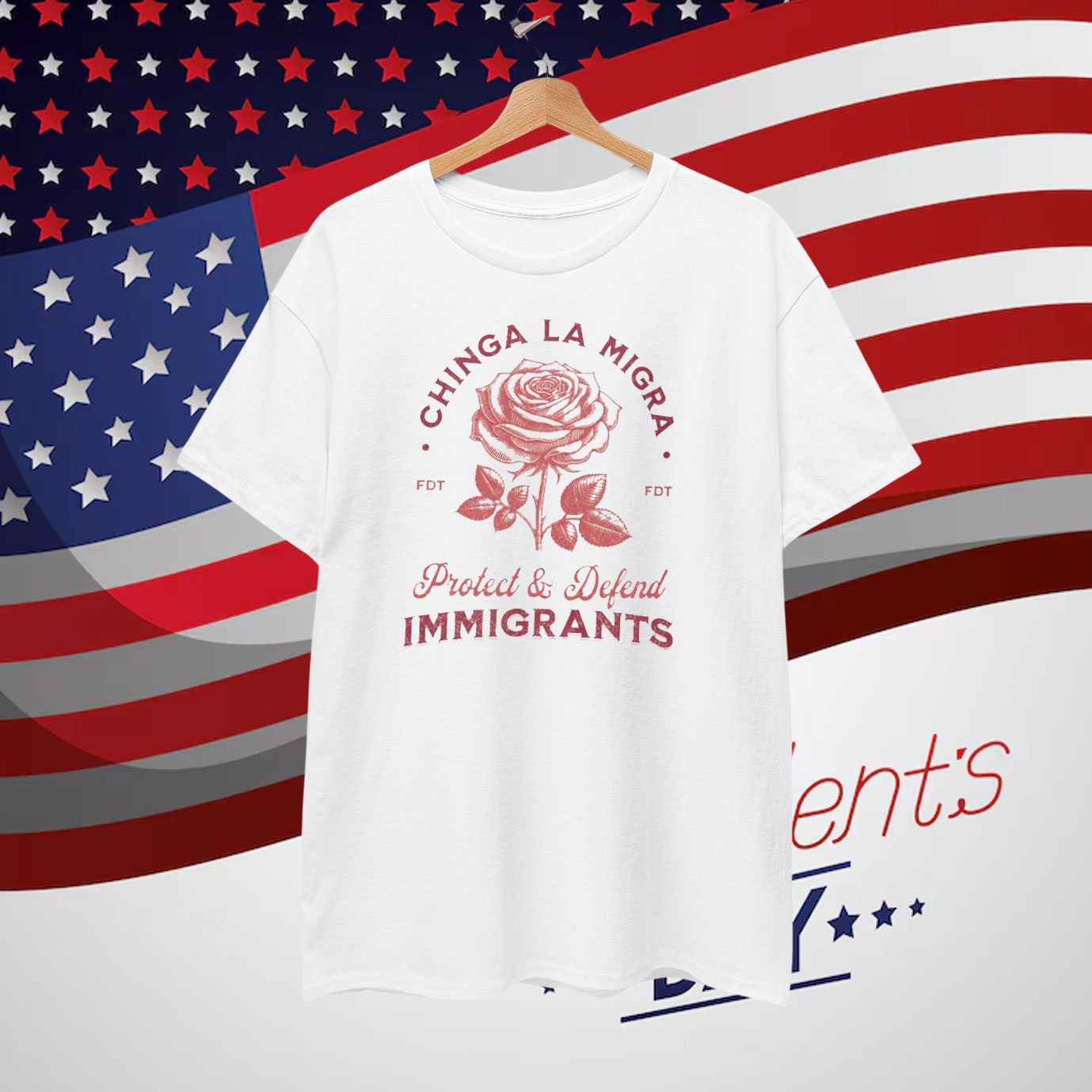 Chinga La Migra T-Shirt Protect & Defend Immigrants