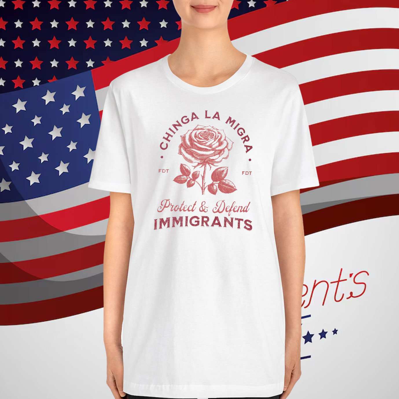 Chinga La Migra T-Shirt Protect & Defend Immigrants