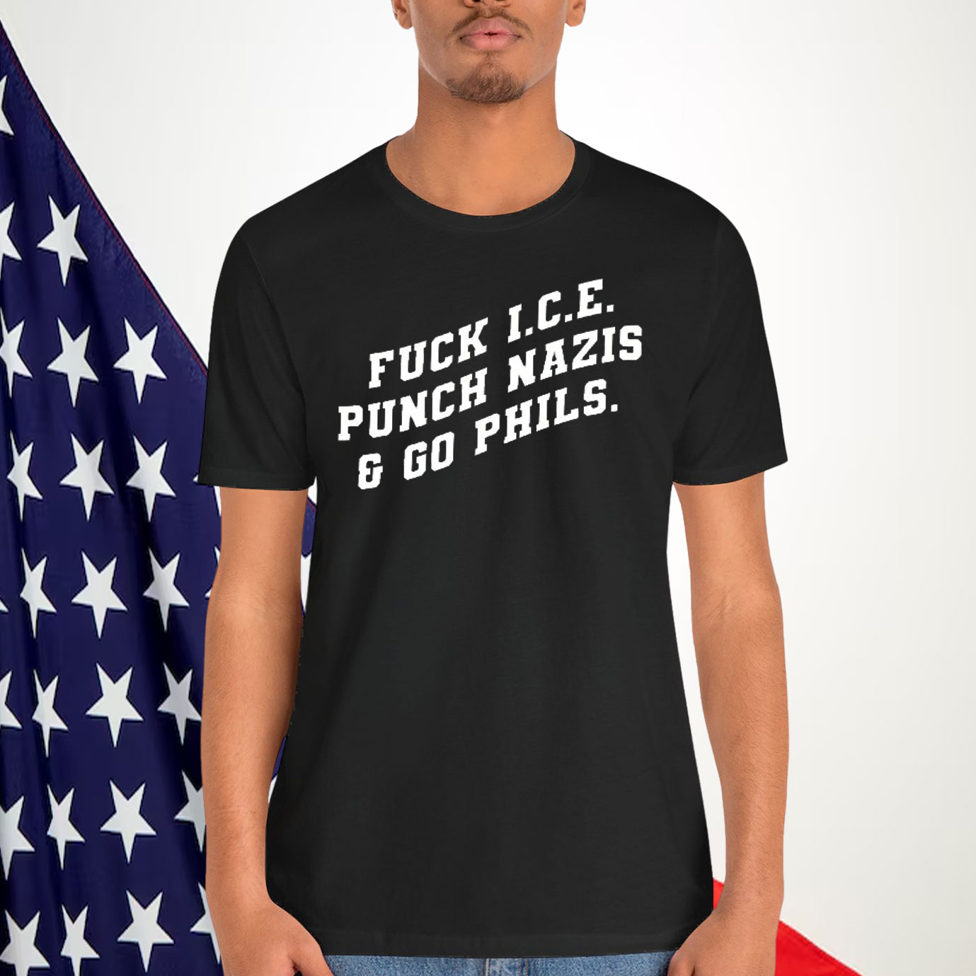 Fuck I.C.E. Punch Nazis & Go Birds Shirt