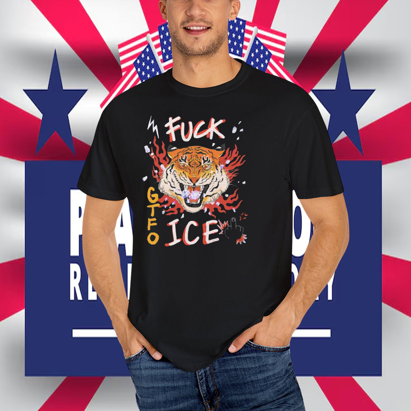 Fuck ICE GTFO T-Shirt