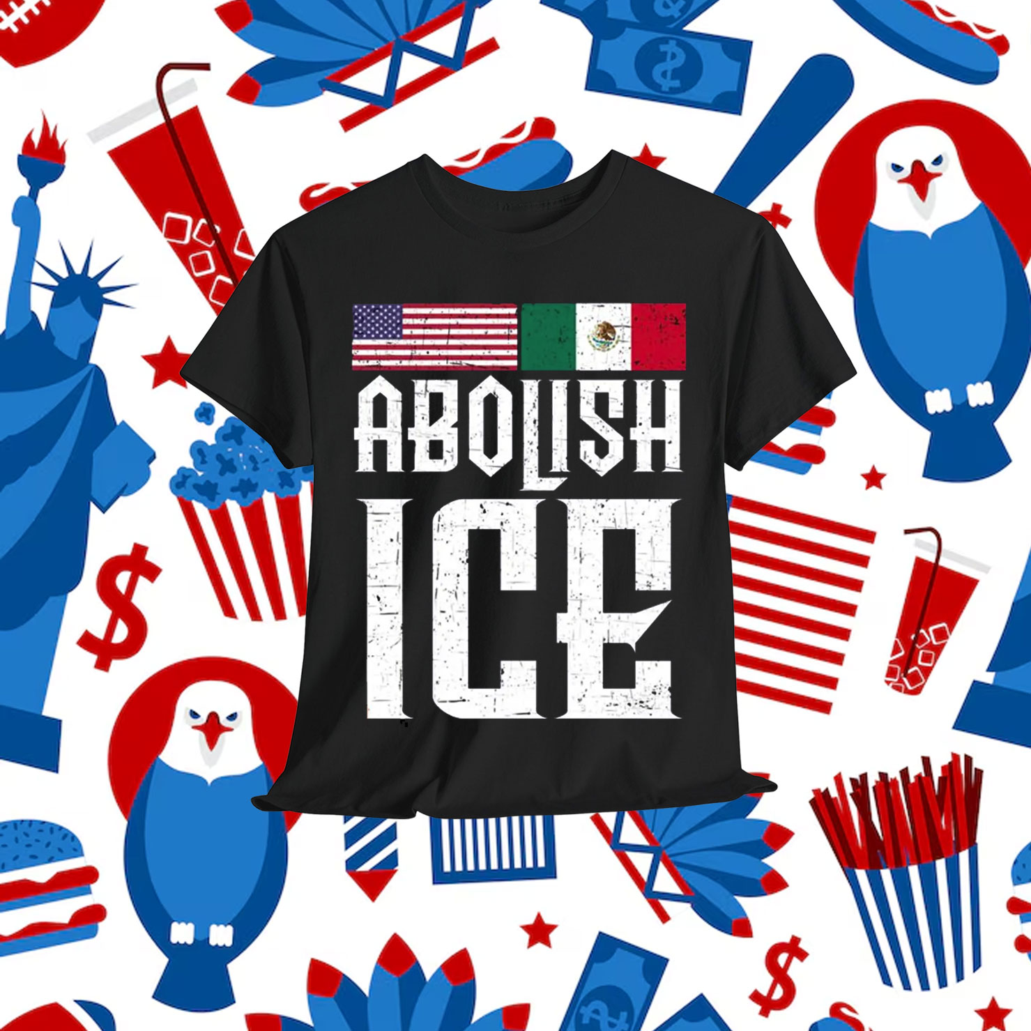 Fuck ICE Abolish T-Shirt