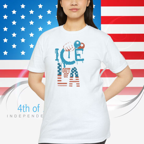 ICE Out Of LA Shirt Abolish Ice
