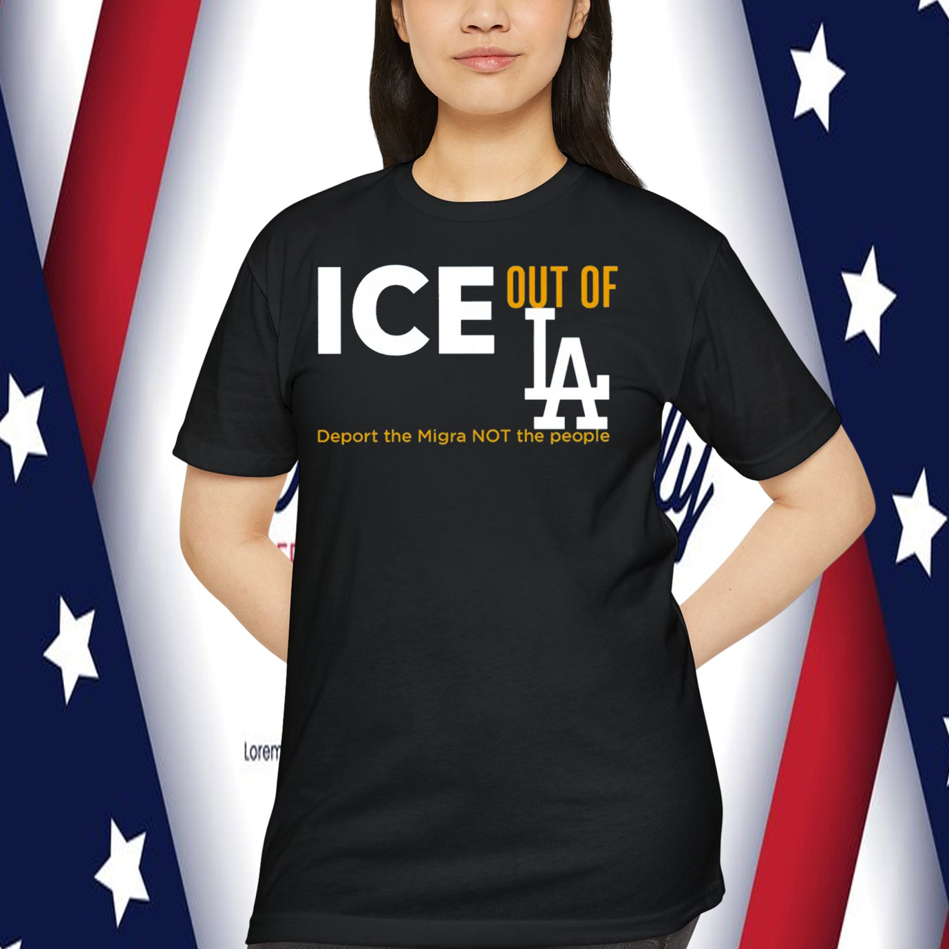 ICE out of LA! Shirt Deport The Migra Not The People