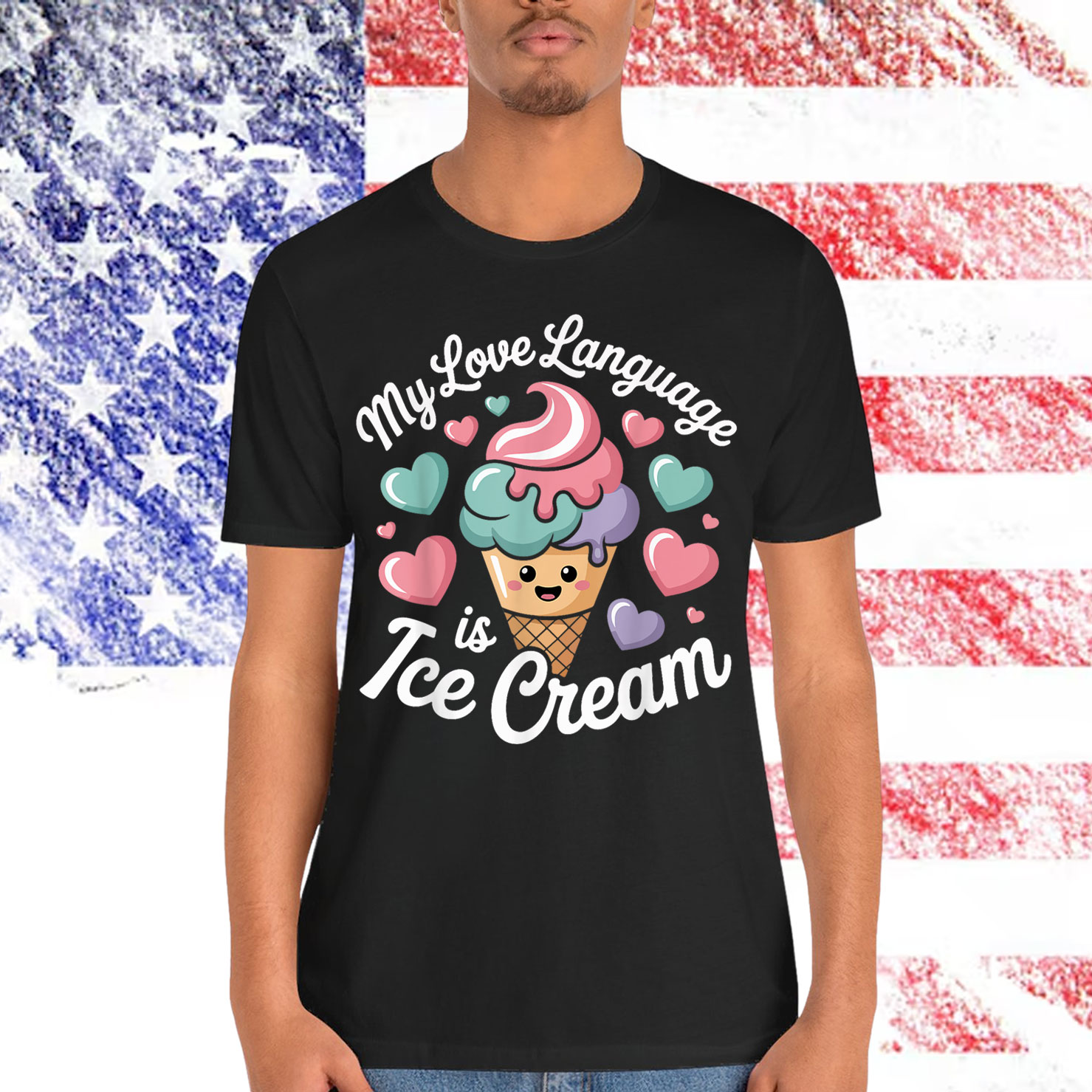 Ice Cream Love Language T-Shirt