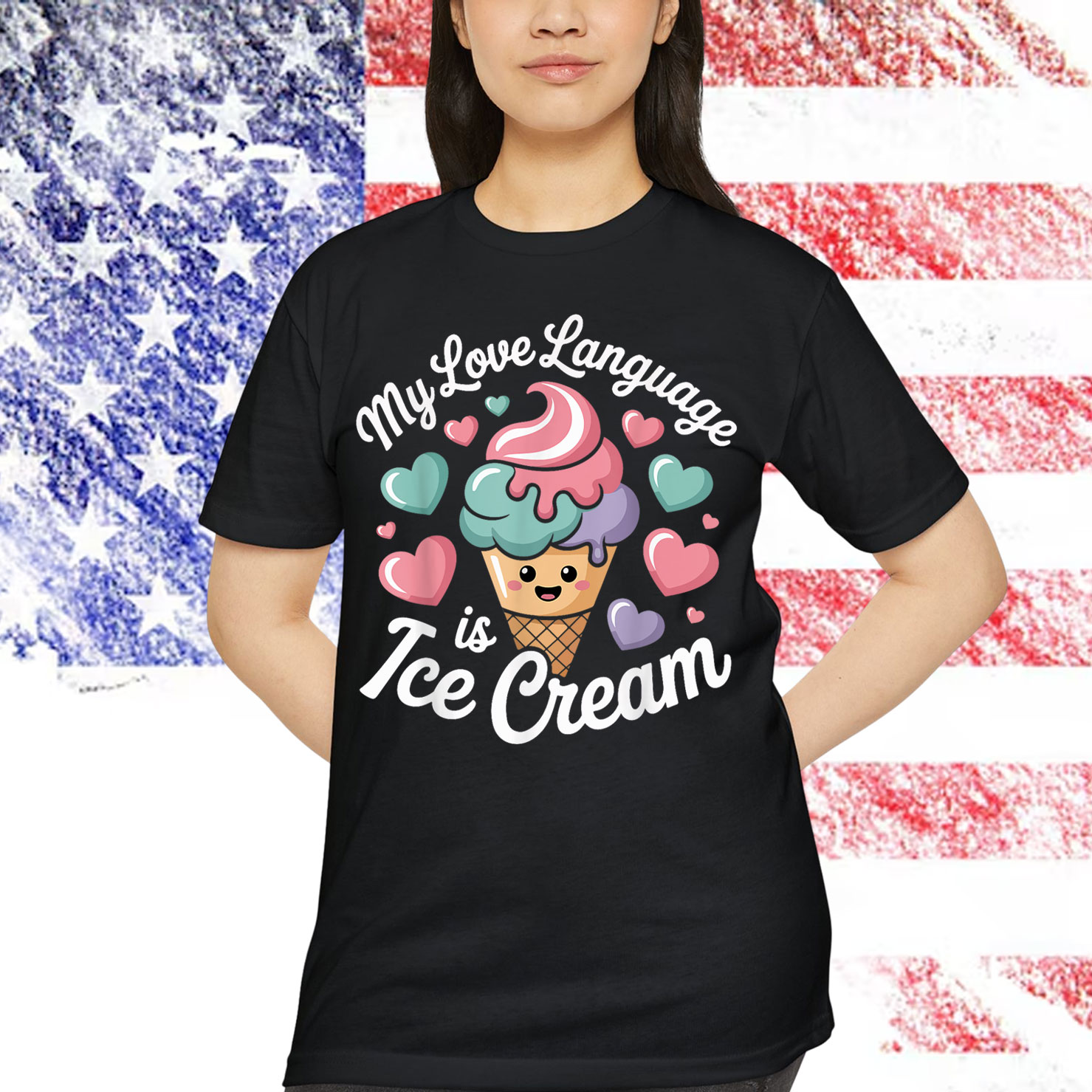 Ice Cream Love Language T-Shirt