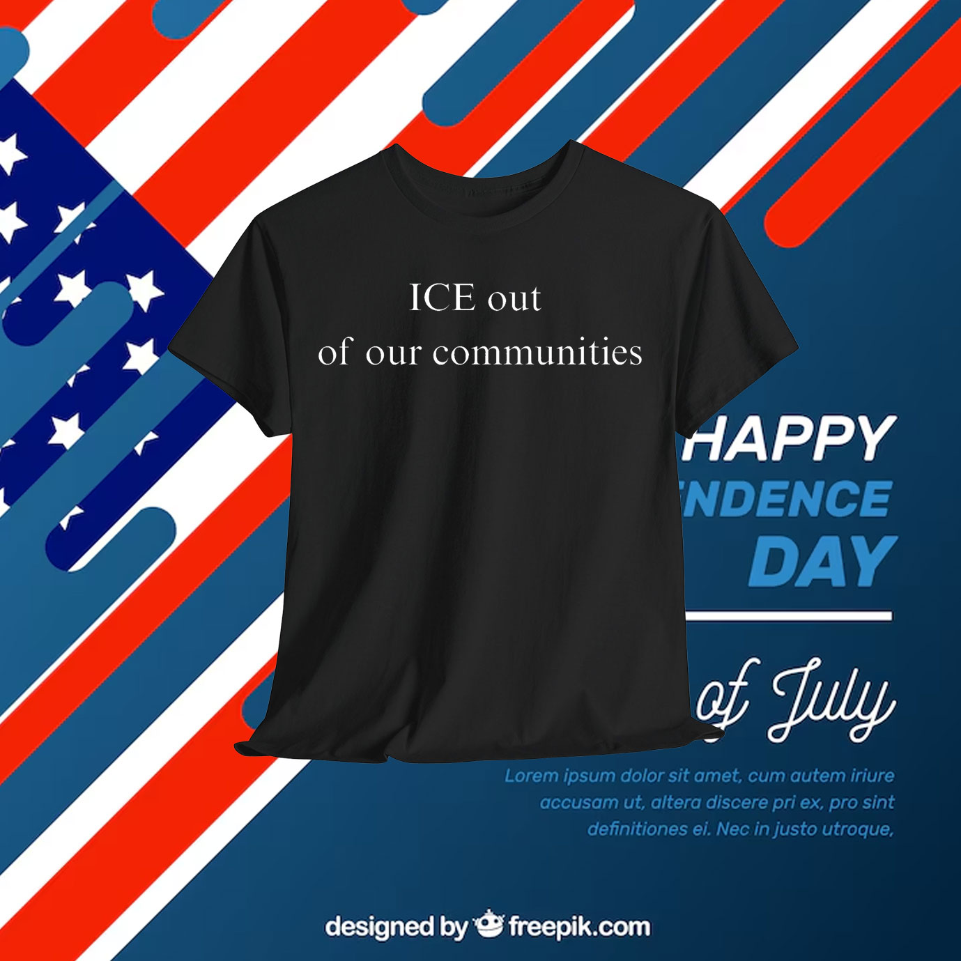 Ice Out Of Our Communities Shirt