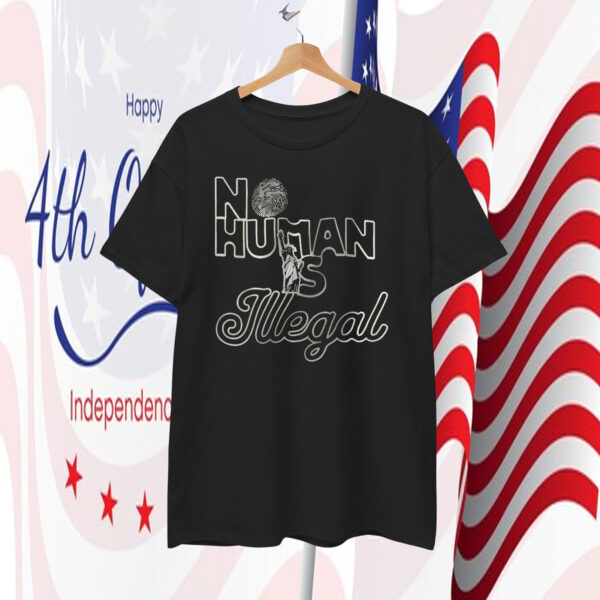 No Human Is Illegal T-Shirt Abolish ICE