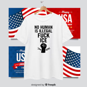 No Human Is Illegal T-Shirts Fuck ICE