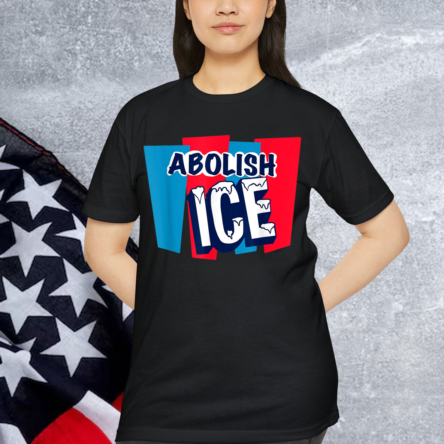 Retro Abolish Ice Pro Immigration Rights Refugees T-Shirt